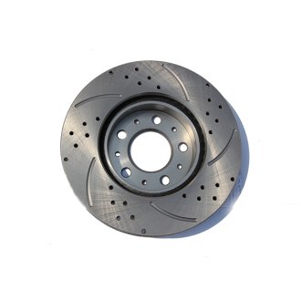 Set of (2) Premium Front Disc Brake Rotors DFC 600-27018 for Select Volvo 271788