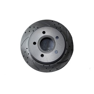 Front and Rear Disc Brake Rotors For 1999-2004 Jeep Grand Cherokee 52098672