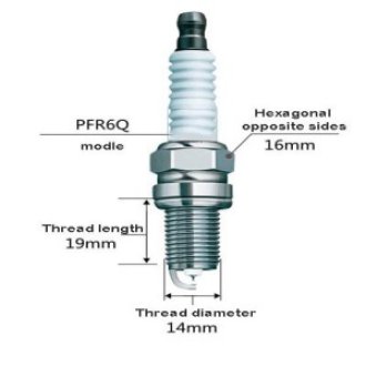 Spark plug Leader-PFR6Q (6033)/7609 For Volkswagen series