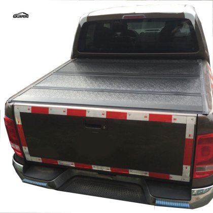 Dodge RAM 1500 Hard Folding Truck Bed Tonneau Cover off Road Quad Fold for Ford