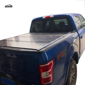 Hard Folding Truck Bed Tonneau Cover off Road Quad Fold for Ford