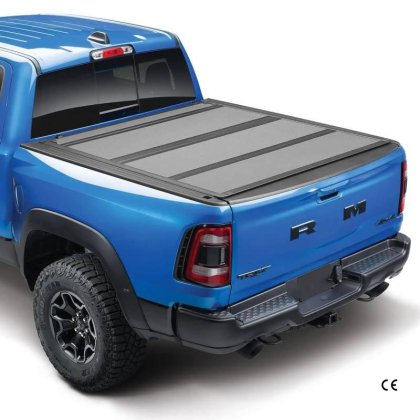 Retractable Quad-Fold Tonneau Cover Pickup Truck Bed Cover Roller Lid for Toyota