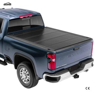 Truck Bed Covers Quad-Fold Tonneau Cover 4X4 Accessories Folding Tonneau Bed Cover