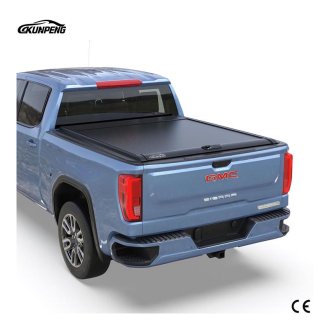 Hard Pickup Truck Bed Roller Lid Manual Retractable Tonneau Cover for Chevrolet Gmc Chevy Silverado