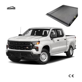 Retractable Manual Aluminum Tonneau Cover RAM 1500 Pickup Truck Bed Cover for Tacoma Chevrolet Silverado