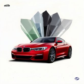 High Quality Nano Gradient Color Solar Anti-UV Infrared High Privacy Pet Material Vlt Insulation Anti-Scratch Car Window Film