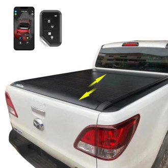 Hard Aluminum Alloy Roller Lid Tri-Folding Truck Bed Tonneau Cover for Mazda Bt-50