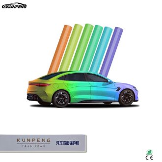 Smoky Grey Paint Wrapping Chameleon Car Vinyl Pearl White Car Wrap Film