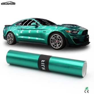 Bubble Frees Satin Metallic Silver Grey Black New Car Wrapping Color Vinyl Car Body Film