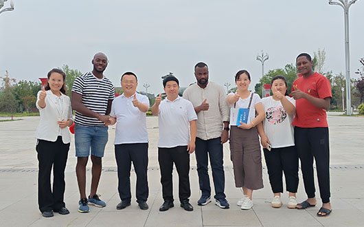 Congo visit factory and book Rear Dump Semi Trailer