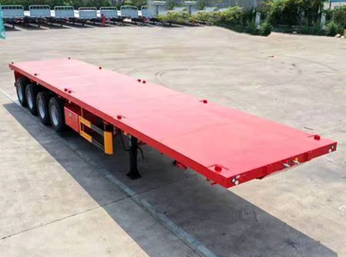 40FT Container Flatbed Semi Trailer
