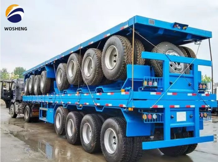 40ft Flatbed Semi Trailer