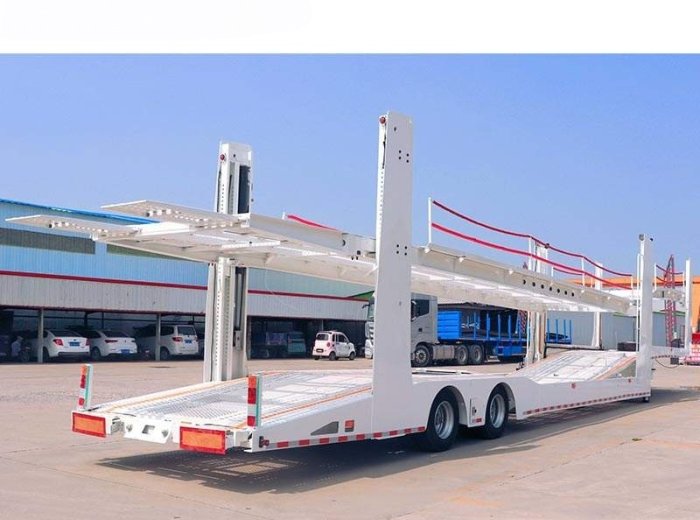 European Standard 2 Axle Car Transport Trailer