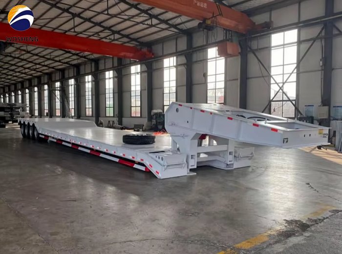 Gooseneck Detachable Lowbed Trailer