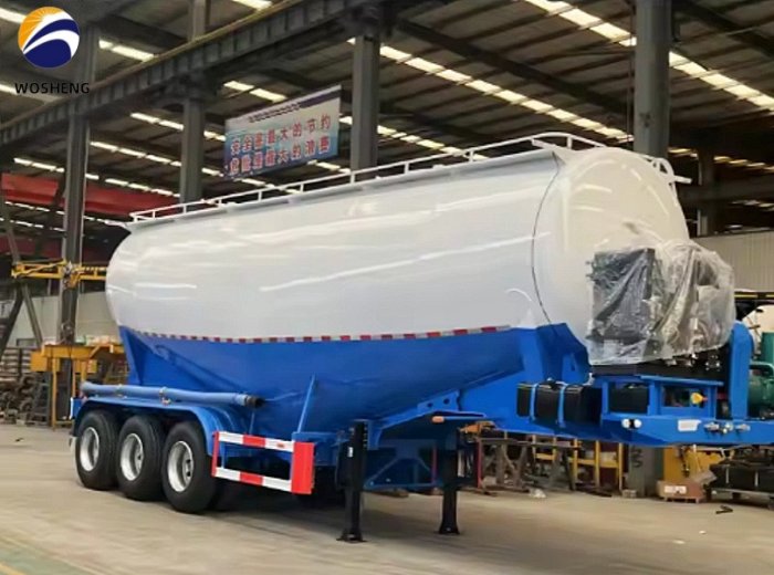 Powder semi trailer