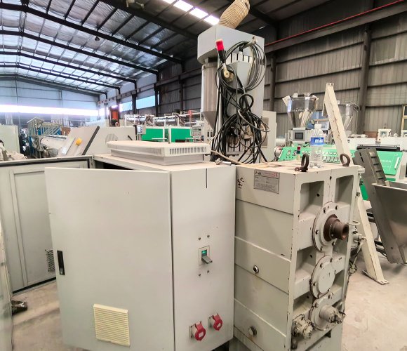 Used HDPE Pipe Three Layers Extrusion Machine(ABA,110-315mm)