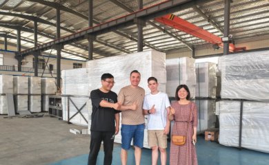 Visiting and inspecting factories from Russian customers