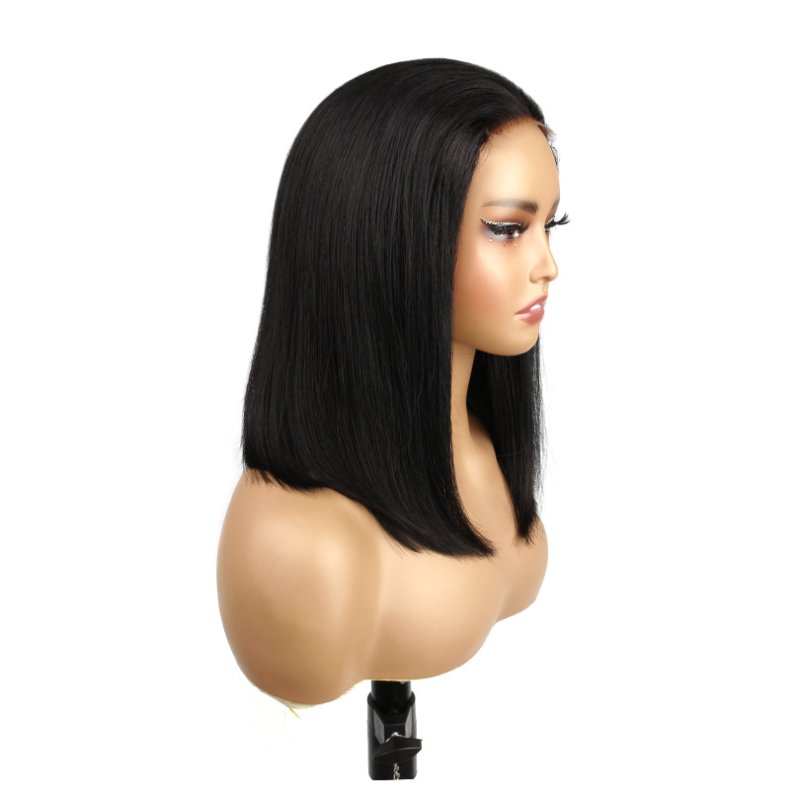 12in 1# SS BOB 4x4 HD Lace Closure Wig