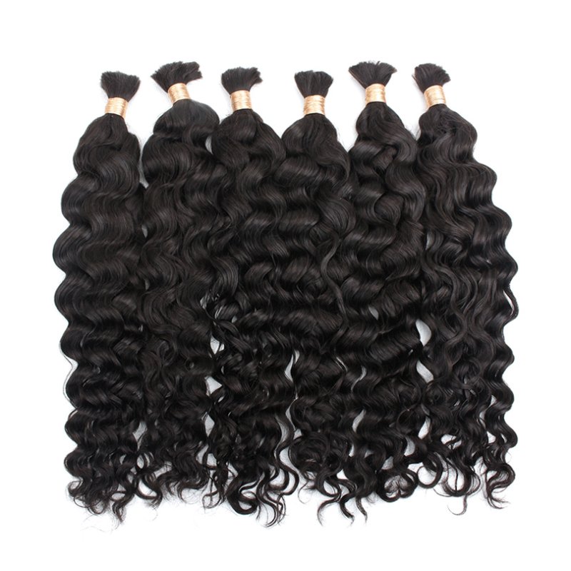 20in 1b# Beach Wave Bulk Hair