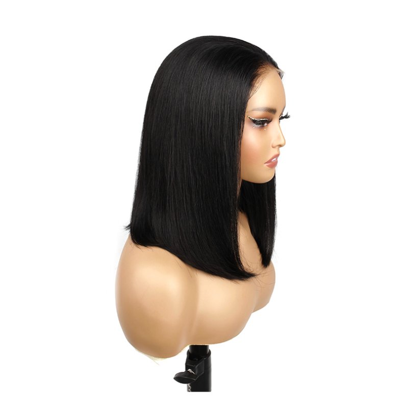12in 1# SS BOB 5x5 HD Lace Closure Wig