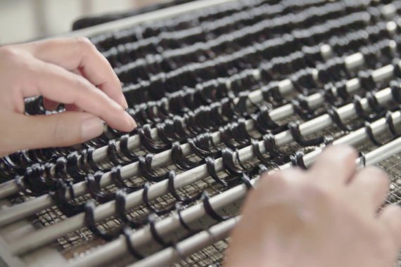 The helix model was built for modeling hair