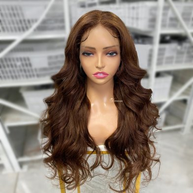 24in 4# As Pic 13x6 HD Lace Frontal Wig 