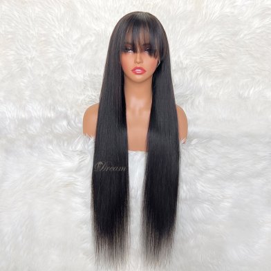 30in NTR Bangs SS 13×4 HD Lace Frontal Wig