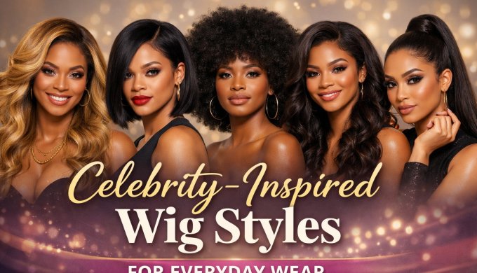 Celebrity-Inspired Wig Styles for Everyday Wear
