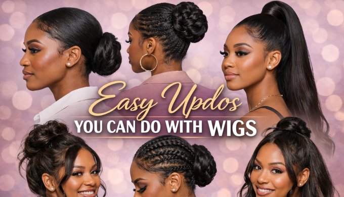 Easy Updos You Can Do with Wigs