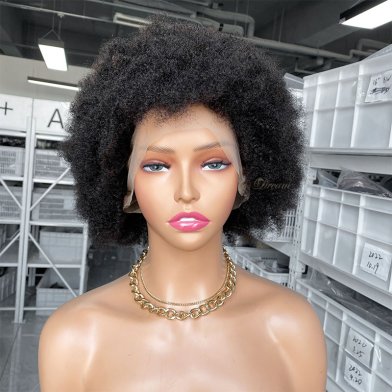 10in NTR AKC Transparent Full Lace Wig 