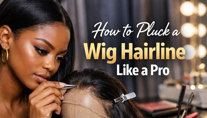 How to Pluck a Wig Hairline Like a Pro