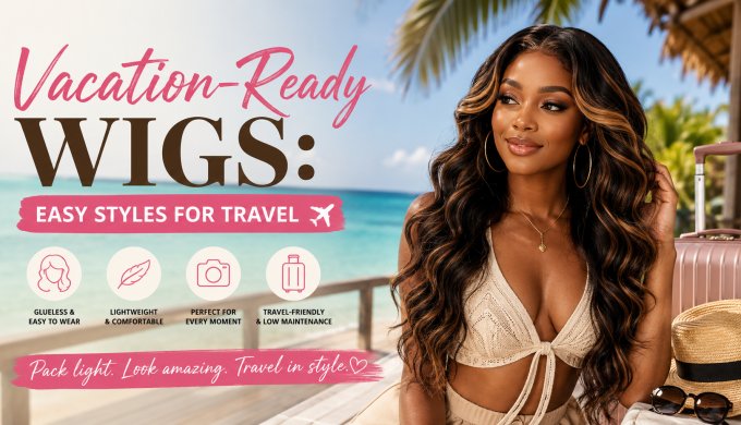 Vacation-Ready Wigs: Easy Styles for Travel