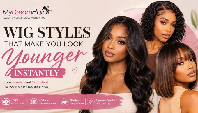 Wig Styles That Make You Look Younger Instantly