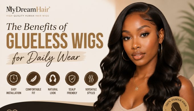 The Benefits of Glueless Wigs for Daily Wear
