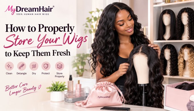 How to Properly Store Your Wigs to Keep Them Fresh