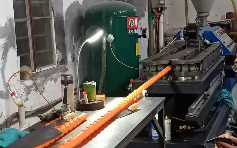 Plastic Bubble Corrugated Pipe Extrusion line