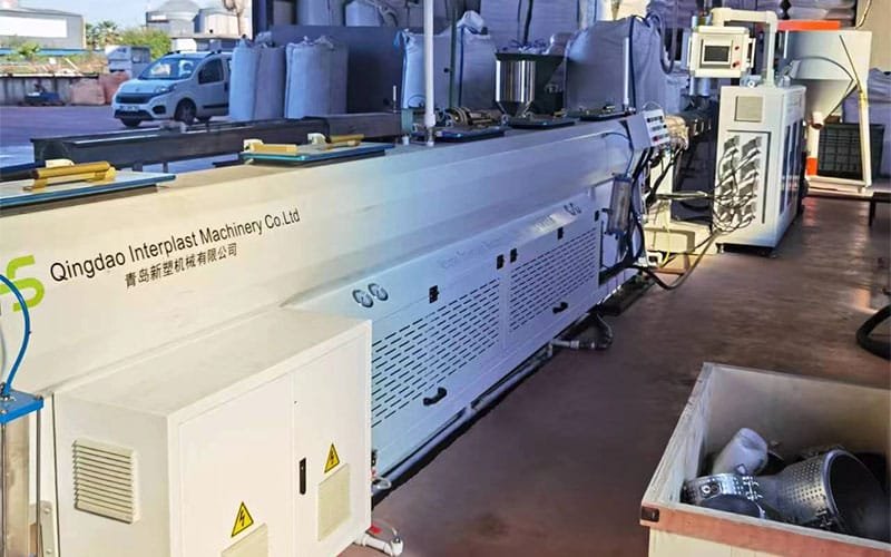 PE/ppr/pert/pex Plastic pipe extrusion line