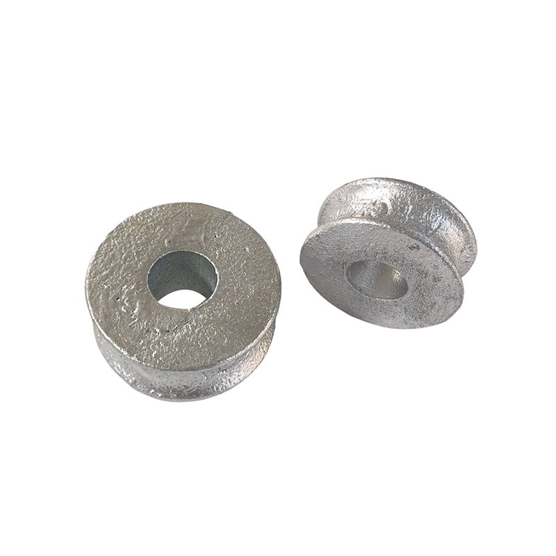 iron casting with galvanized