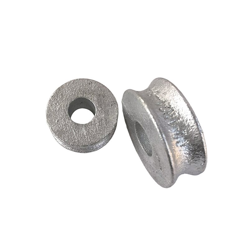 iron casting with galvanized