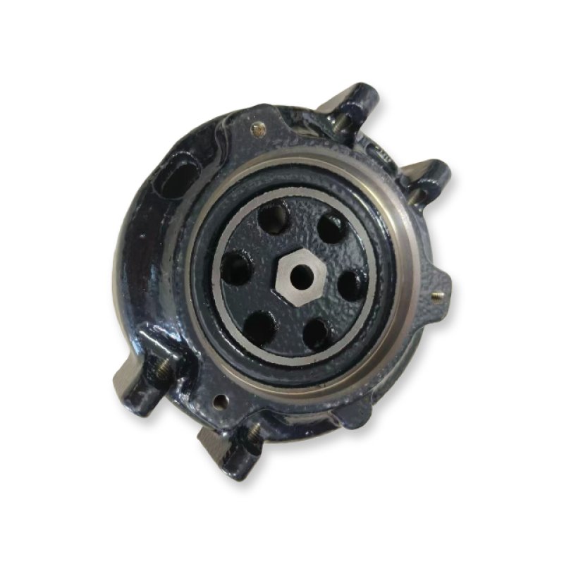 Machined industrial metal component