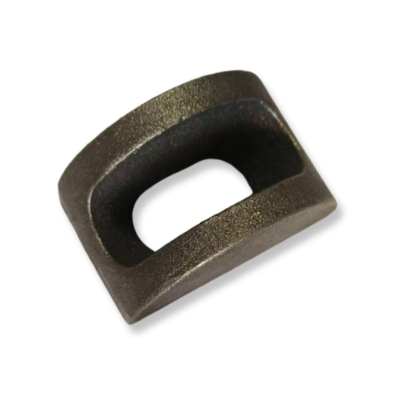 Custom ductile iron curved block casting