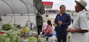 [Good days are dried out] Planting beans to puff up villagers’ money bags