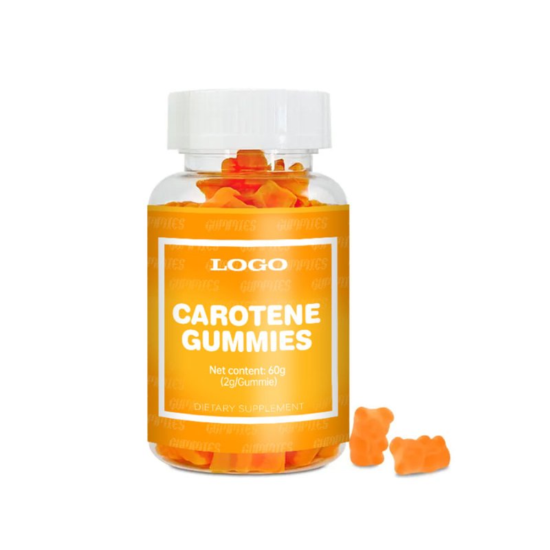 Carotene gummies