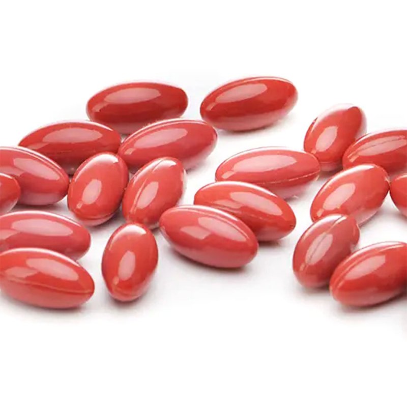 Grape seed oil softgels