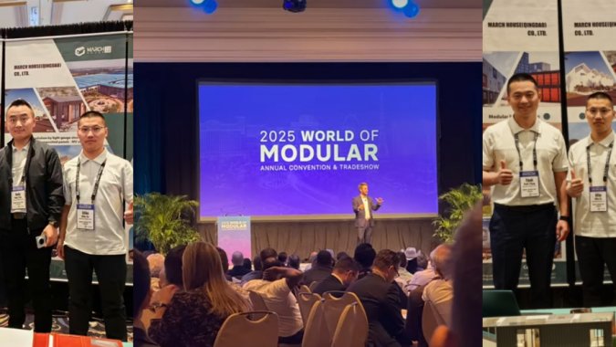 SANGO Successfully Concludes Participation in Las Vegas Modular House Exhibition