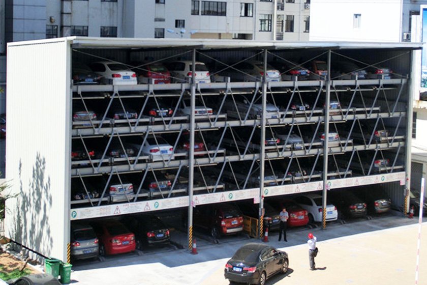 Buy Steel structure multi storey parking garage