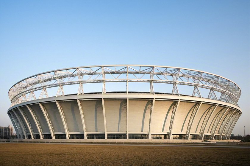 Steel structure gymnasium