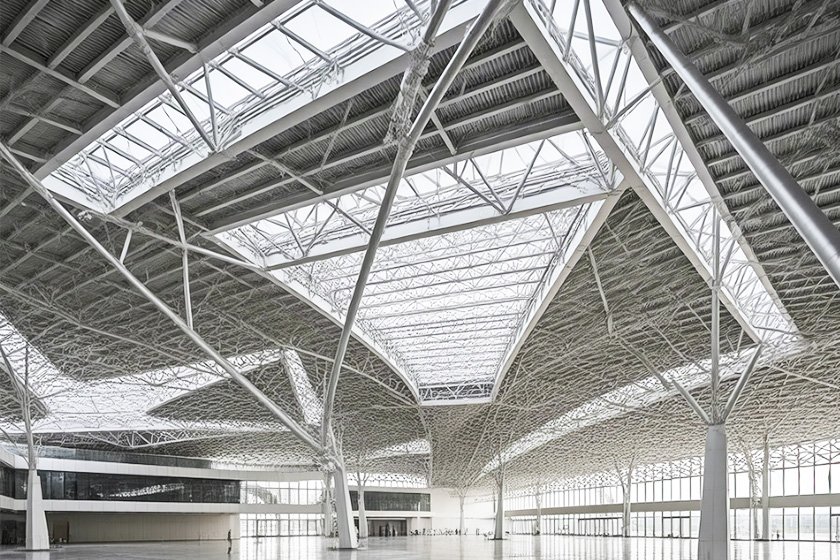 Steel structure multi functional exhibition hall