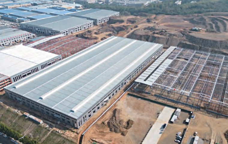 Parque industrial de fabricación inteligente de comercio exterior de Donglu Green