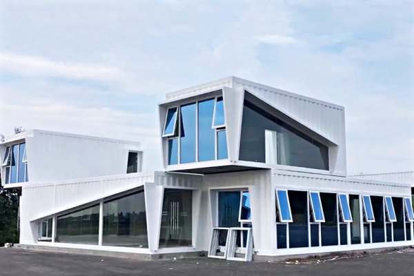 Casa móvil con estructura de acero